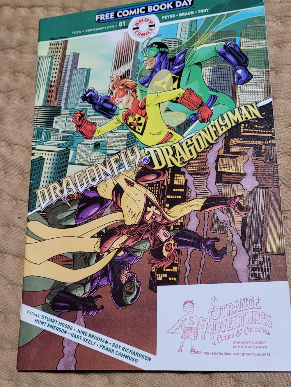 💚10 for $10💚 Bundle and save  Dragonfly & Dragonflyman Comic